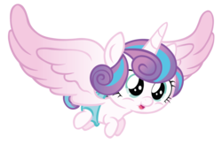 Size: 2629x1713 | Tagged: safe, artist:dragonm97hd, princess flurry heart, g4, my little pony: friendship is magic, the crystalling, baby, diaper, female, flying, simple background, solo, transparent background, vector