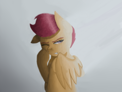 Size: 800x600 | Tagged: safe, artist:gothic-rarity, scootaloo, g4, crying, female, solo