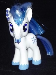 Size: 821x1095 | Tagged: safe, artist:gryphyn-bloodheart, oc, oc only, oc:starlight shimmer, pony, unicorn, brushable, commission, customized toy, irl, male, photo, stallion, toy