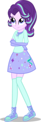 Size: 594x1729 | Tagged: safe, artist:steampunksalutation, starlight glimmer, equestria girls, g4, clothes, commission, cute, equestria girls-ified, female, fingerless gloves, glimmerbetes, gloves, simple background, smiling, solo, transparent background, vector