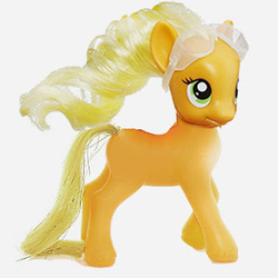 Size: 320x320 | Tagged: safe, applejack, g4, brushable, female, solo, toy