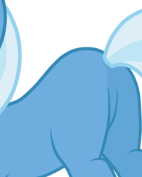 Size: 600x749 | Tagged: artist needed, safe, trixie, pony, unicorn, g4, butt, female, mare, meta, missing cutie mark, plot, simple background, solo, transparent background, vector