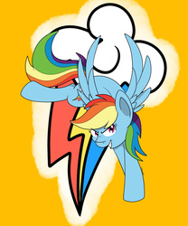 Size: 2500x3000 | Tagged: safe, artist:theartistsora, rainbow dash, g4, female, high res, solo