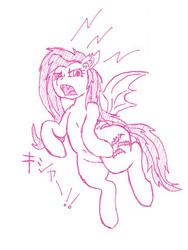 Size: 480x640 | Tagged: safe, artist:zokoira, fluttershy, g4, female, solo