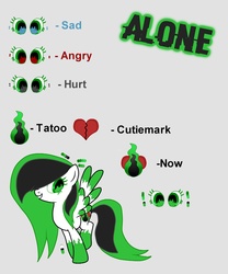 Size: 1417x1700 | Tagged: safe, artist:simask-alone, oc, oc only, oc:alone, donut steel, solo, tattoo