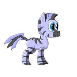 Size: 1024x1024 | Tagged: safe, artist:kedke1, oc, oc only, oc:glyde strype, zebra, male, rotor tail, simple background, solo, stallion, white background