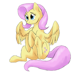 Size: 1024x1034 | Tagged: safe, artist:catlover1672, fluttershy, g4, cute, female, shyabetes, solo