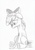 Size: 2480x3507 | Tagged: safe, artist:saturdaymorningproj, apple bloom, g4, my little pony: friendship is magic, on your marks, female, high res, monochrome, sad, solo, traditional art