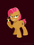 Size: 4000x5333 | Tagged: safe, artist:treblesketchofficial, babs seed, pony, g4, apple core, female, solo