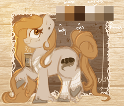 Size: 1024x878 | Tagged: safe, artist:segraece, oc, oc only, oc:coffee dreams, reference sheet, solo