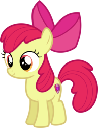 Size: 2921x3787 | Tagged: safe, artist:kimberlythehedgie, apple bloom, g4, cutie mark, female, high res, simple background, solo, the cmc's cutie marks, transparent background, vector