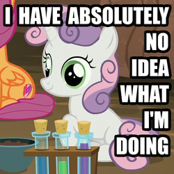 Size: 521x521 | Tagged: safe, screencap, sweetie belle, g4, on your marks, caption, faic, i have no idea what i'm doing, reaction image
