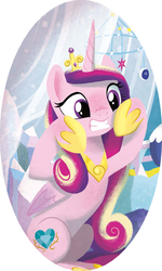 Size: 387x644 | Tagged: safe, artist:amy mebberson, princess cadance, pony, g4, my little pony: good night baby flurry heart, cropped, female, solo