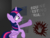 Size: 1600x1200 | Tagged: safe, artist:kucoslaw, twilight sparkle, alicorn, pony, g4, conspiracy, female, handprint, illuminati confirmed, implied human, mare, planet of the apes, reference, twilight sparkle (alicorn)