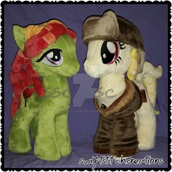 Size: 1024x1024 | Tagged: safe, artist:swiftstitchcreations, march gustysnows, tree hugger, g4, irl, photo, plushie, watermark