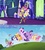 Size: 1223x1369 | Tagged: safe, applejack, discord, fluttershy, pinkie pie, rainbow dash, rarity, spike, starlight glimmer, twilight sparkle, alicorn, pony, g4, the cutie re-mark, what about discord?, drama, female, mare, op is a duck, op is trying to start shit, starlight drama, twilight sparkle (alicorn)