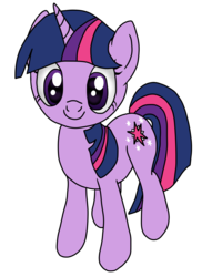 Size: 3552x4638 | Tagged: safe, artist:datapony, twilight sparkle, pony, unicorn, g4, female, simple background, smiling, solo, transparent background