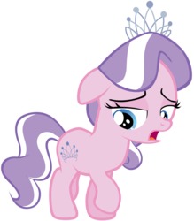 Size: 7000x8000 | Tagged: safe, artist:tardifice, diamond tiara, earth pony, pony, crusaders of the lost mark, g4, absurd resolution, female, open mouth, simple background, solo, the pony i want to be, transparent background, vector