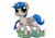 Size: 1169x826 | Tagged: safe, artist:darkhestur, oc, oc only, oc:sprite, alicorn, pony, alicorn oc, cute, gift art, looking at you, solo