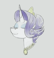 Size: 1161x1257 | Tagged: safe, artist:marsminer, rarity, g4, the gift of the maud pie, bust, female, portrait, solo