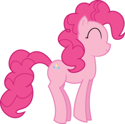 Size: 3415x3394 | Tagged: safe, artist:hammer-of-zeon, pinkie pie, g4, female, high res, simple background, solo, transparent background, vector