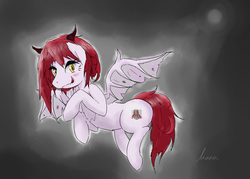Size: 2800x2000 | Tagged: safe, artist:kanaowo, oc, oc only, demon pony, high res, solo