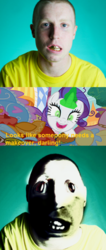 Size: 408x963 | Tagged: safe, rarity, human, g4, corrupted, evil, inspirarity, irl, irl human, photo, ponyville, possessed