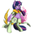 Size: 3000x3000 | Tagged: safe, artist:dfectivedvice, artist:pananovich, twilight sparkle, anthro, unguligrade anthro, g4, breasts, clothes, digitalized, female, guard, high res, hoof fingers, mage, magic, simple background, solo, sword, torn clothes, transparent background, weapon