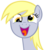 Size: 3969x4343 | Tagged: safe, artist:stryapastylebases, derpy hooves, pegasus, pony, g4, cute, female, irrational exuberance, mare, simple background, smiling, solo