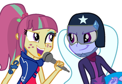 Size: 1012x704 | Tagged: safe, artist:sabela-cortes-yuno, sour sweet, sugarcoat, equestria girls, g4, my little pony equestria girls: friendship games, my little pony equestria girls: rainbow rocks, female, lesbian, ship:sugarsweet, shipping