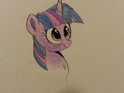 Size: 960x720 | Tagged: safe, artist:ncmares, twilight sparkle, g4, female, sketch, solo, traditional art