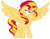 Size: 12800x10000 | Tagged: safe, artist:evil-sparkle, vector edit, sunset shimmer, alicorn, pony, g4, twilight's kingdom, absurd resolution, alicornified, angry, female, missing cutie mark, race swap, shimmercorn, simple background, solo, transparent background, vector