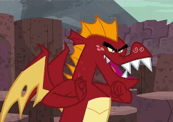 Size: 765x540 | Tagged: safe, screencap, garble, dragon, g4, gauntlet of fire, animated, loop