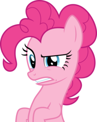 Size: 3981x5000 | Tagged: safe, artist:aethon056, pinkie pie, earth pony, pony, g4, hearthbreakers, female, mare, simple background, solo, transparent background, vector