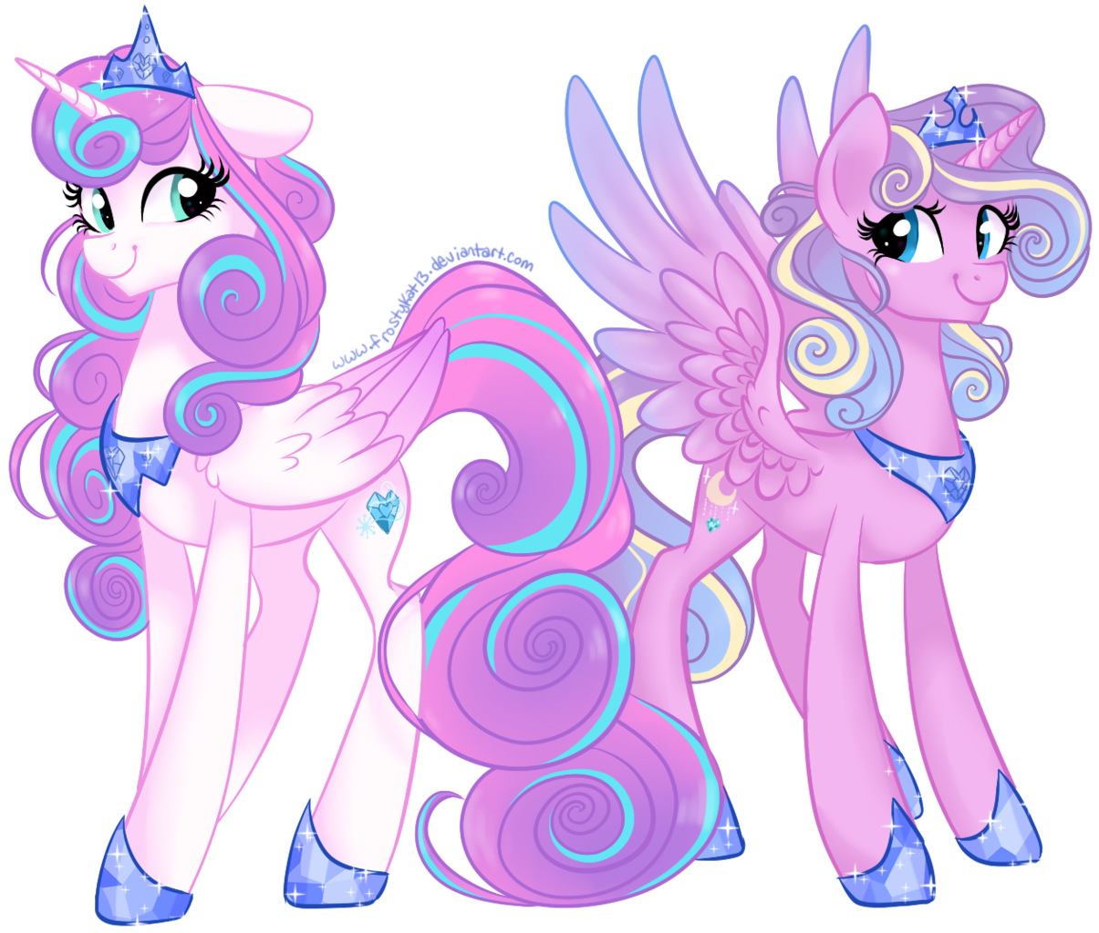  1134012 Safe Artist frostykat13 Princess Flurry Heart Princess 