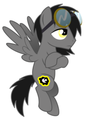 Size: 1578x2107 | Tagged: safe, artist:lostinthetrees, oc, oc only, oc:keyclipse, pegasus, pony, goggles, solo
