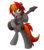 Size: 1200x1350 | Tagged: safe, artist:symbianl, oc, oc only, oc:four strings, pony, bipedal, guitar, musical instrument, solo