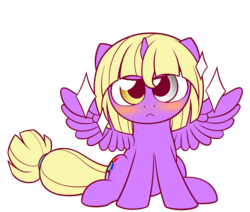 Size: 1300x1100 | Tagged: safe, artist:symbianl, oc, oc only, oc:mary sue, alicorn, pony, alicorn oc, heterochromia, solo