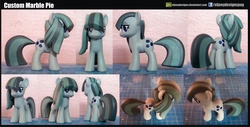 Size: 2980x1514 | Tagged: safe, artist:eljoeydesigns, marble pie, g4, brushable, customized toy, irl, photo, toy