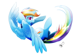 Size: 3507x2480 | Tagged: safe, artist:dormin-dim, rainbow dash, pony, g4, female, high res, simple background, solo, transparent background