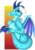 Size: 888x1280 | Tagged: safe, artist:mint0swirl, princess ember, dragon, g4, gauntlet of fire, my little pony: friendship is magic, bedroom eyes, female, looking at you, simple background, solo, tail, tail pull, transparent background