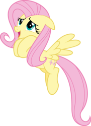Size: 5000x6912 | Tagged: safe, artist:vulthuryol00, fluttershy, pony, g4, it ain't easy being breezies, .svg available, absurd resolution, cute, female, legs together, shyabetes, simple background, solo, transparent background, vector