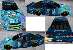 Size: 604x419 | Tagged: safe, artist:apple-jazzy, artist:mkwfreak, artist:okaces, artist:topaz7373, princess ember, dragon, g4, gauntlet of fire, bloodstone scepter, car, chevrolet, dragon lord ember, dragonforce, nascar, racecar