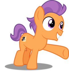 Size: 4839x5000 | Tagged: safe, artist:dashiesparkle, artist:hendro107, tender taps, g4, on your marks, .svg available, absurd resolution, male, ponyscape, raised hoof, simple background, smiling, solo, transparent background, vector