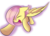 Size: 1024x732 | Tagged: safe, artist:dusthiel, fluttershy, g4, female, flying, simple background, solo, transparent background