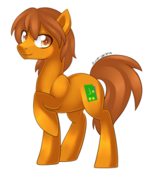 Size: 1957x2301 | Tagged: safe, artist:scarlet-spectrum, oc, oc only, oc:zip circuit, looking at you, raised hoof, simple background, smiling, solo, transparent background