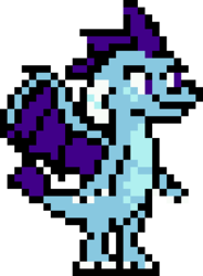 Size: 224x304 | Tagged: safe, artist:biel56789, princess ember, dragon, g4, gauntlet of fire, 8-bit, female, gameboy color, pixel art, simple background, smiling, solo, transparent background