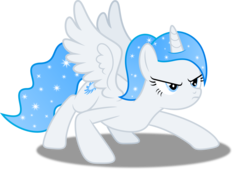 Size: 5000x3415 | Tagged: safe, artist:dashiesparkle, oc, oc only, oc:white flare, alicorn, pony, simple background, solo, transparent background, vector