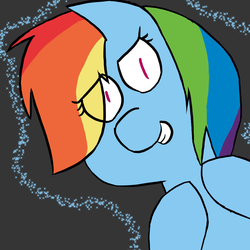 Size: 1000x1000 | Tagged: safe, artist:goldenled, rainbow dash, g4, female, solo