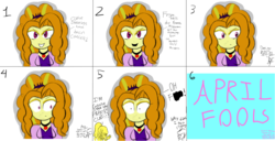 Size: 3166x1625 | Tagged: safe, artist:mildockart, adagio dazzle, sonata dusk, sour sweet, equestria girls, g4, april fools, april fools joke, comic, sour rage